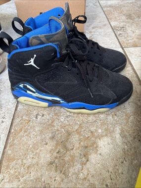 Jordan High-Top Sneakers - Black & Blue